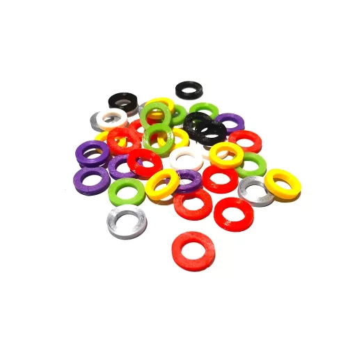 Coloured Pinball Leg Bolt Washers